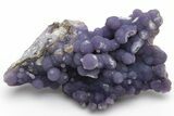 Purple Botryoidal Grape Agate - Indonesia #231409-1